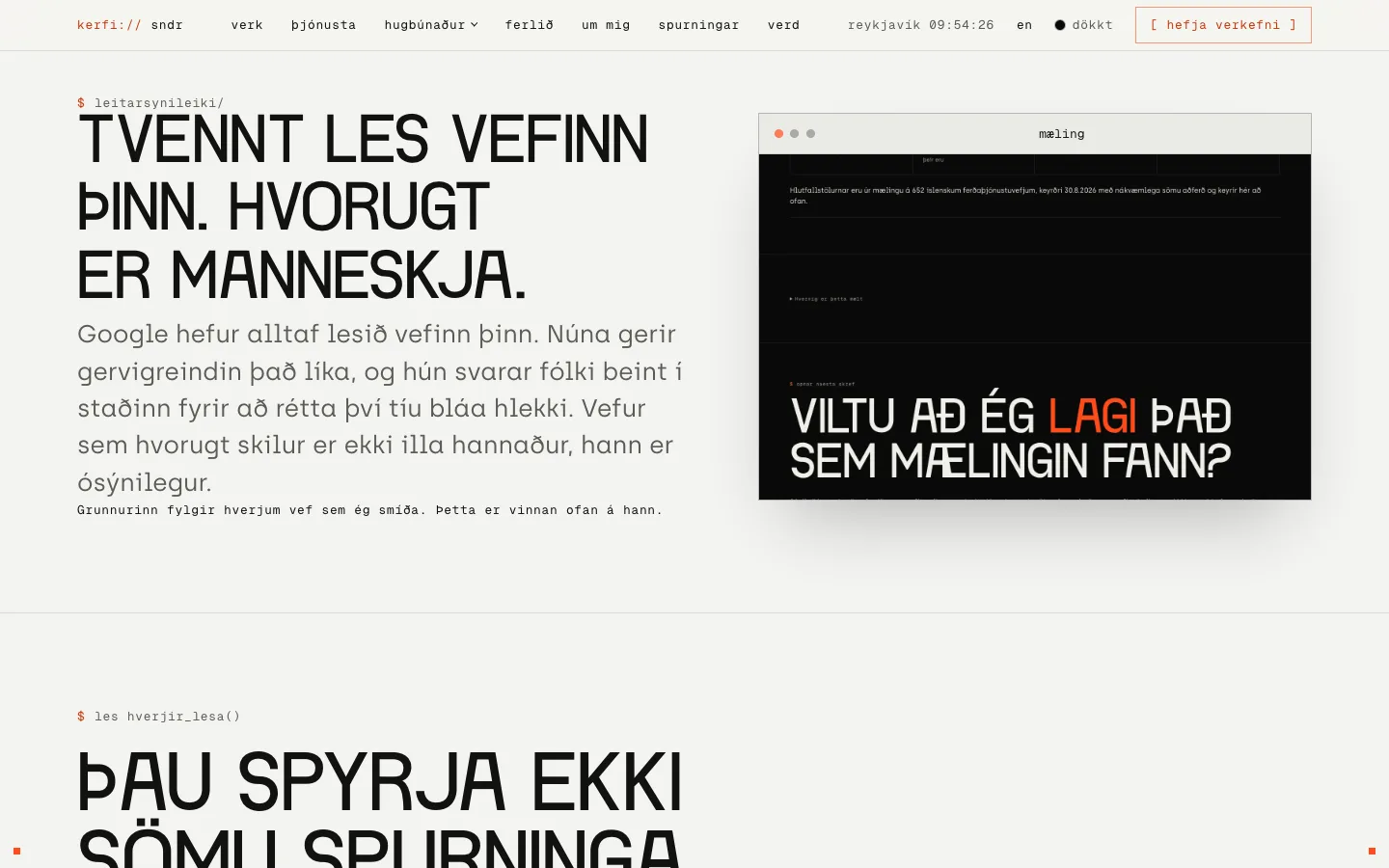 Leitarsýnileiki